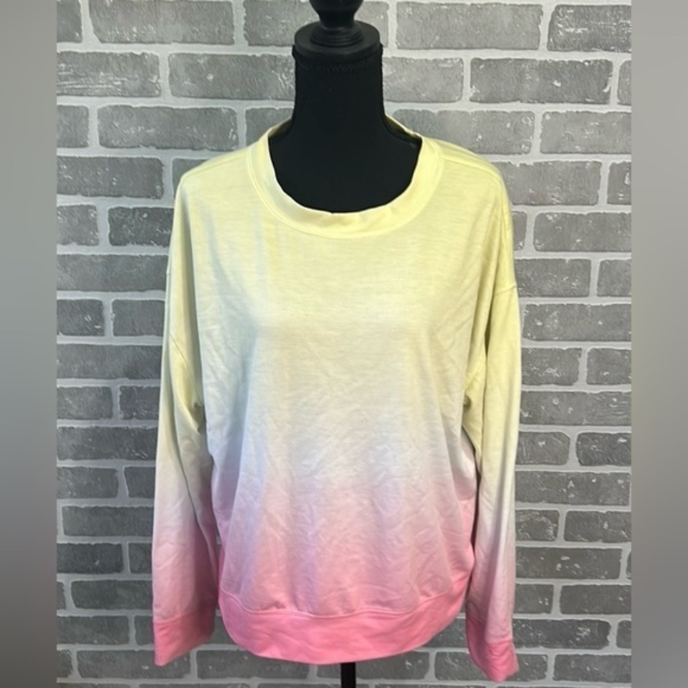 Women’s Jenni Intimates Ombre Tie Dye Loungewear Pullover